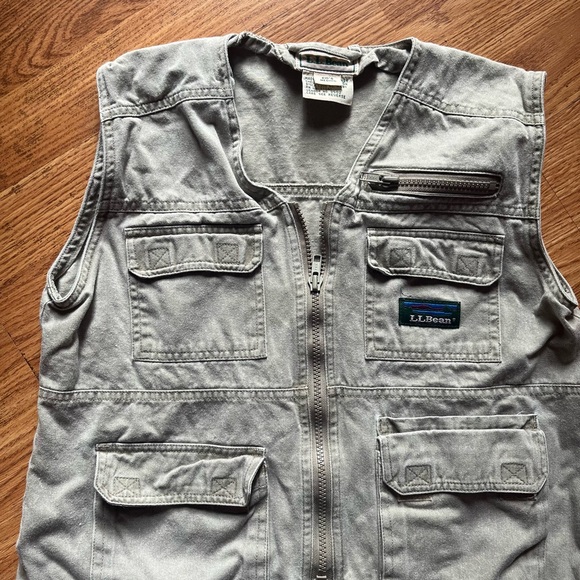 Vintage L.L. Bean kids youth Vest size medium - Picture 4 of 4